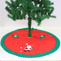 Christmas tree skirt decoration under Christmas tree for Old Man snowman apron creative cloth mat Christmas decorations