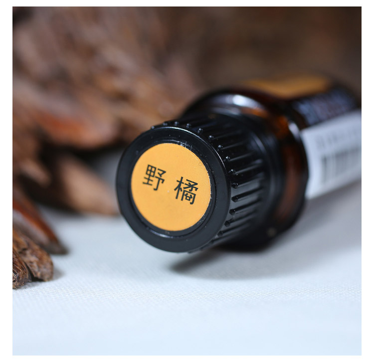 Dotray hoang dã dầu cam tự nhiên thực vật tiêu chuẩn chuyên nghiệp hương liệu điều hòa khuyến cáo với bánh xe trái tim màu xanh lá cây fluorite chai tinh dau duoi muoi