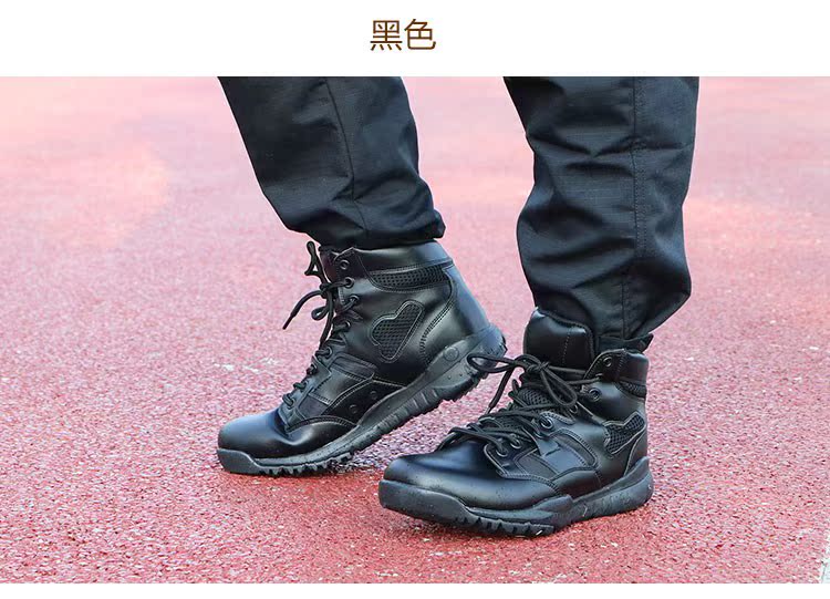 CQB low-top giày chạy siêu ánh sáng khởi động chiến đấu spider boots ngắn ngoài trời sốc của nam giới giày da dụng cụ giày