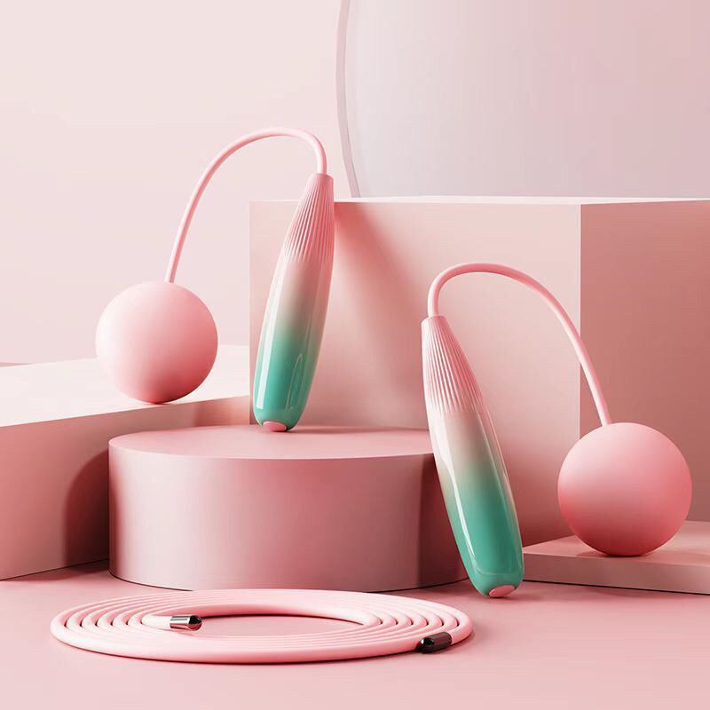 Wireless skip rope fitness weight loss sports women's special professional fat-burning weight-bearing ball gravity adult wireless wireless sub