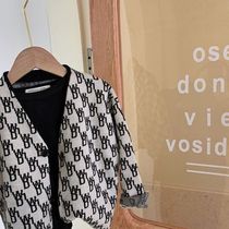 Chen Ma Children Cardigan 2021 Spring and Autumn New Product Male and Female Korean Jacquard Knitted Sweater Baby Casual Jacket Tide