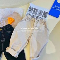 Chen Ma childrens trousers 2021 spring new male and female children loose casual pants baby Korean childrens pants Tide pants Haren pants