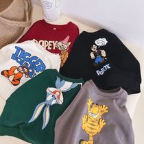 Chen Ma childrens clothes 2020 Autumn New Baby cartoon coat foreign style tide long sleeve base shirt boys and womens coat