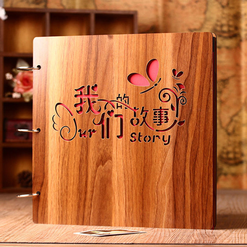 Album Diy Hand Creative Couple Romantic Collection Book Pasted Film Memorial Photo Customized Gift