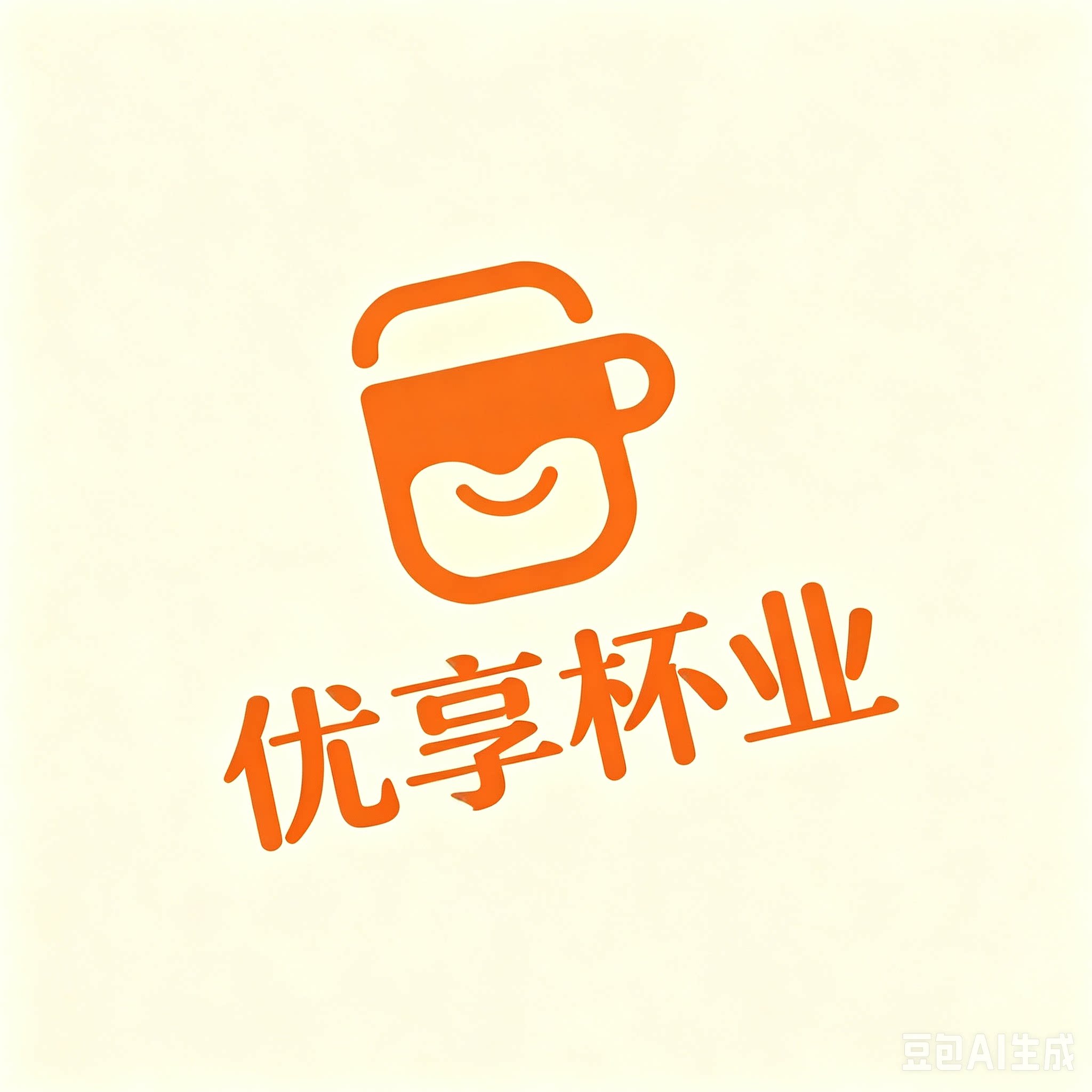 优享杯业的LOGO
