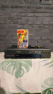 Normal use of old vcr panasonic tape recorder