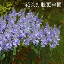 Provence simulated lavender fake flower silk flower pastoral decorative flower flower box flower box fence flower arrangement large decoration