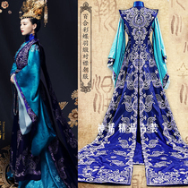 Mythological film and television costume Splendid Weiyang with the same costume Tang Yan Li Weiyang with the same Hanfu costume Queen and princess costume