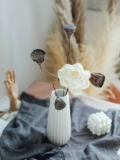 Лотос Puff Dry Flowers zen Цветок дзен качание маленький цветок свежий свежий мини -ресторанный батон
