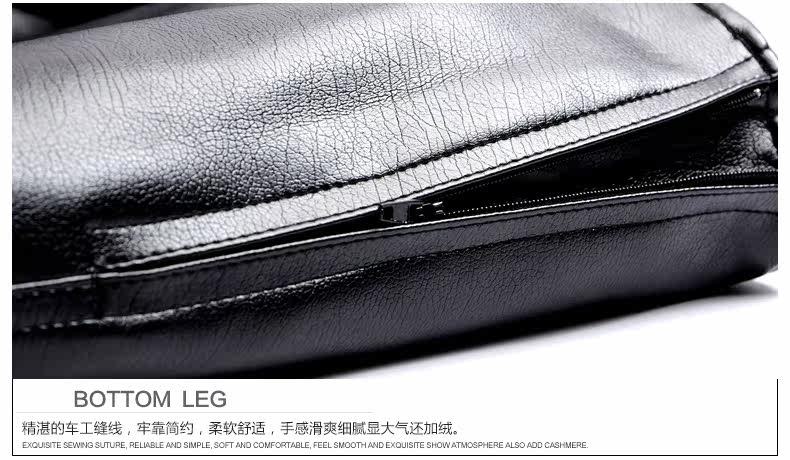 Pantalon cuir homme droit - Ref 1493431 Image 23