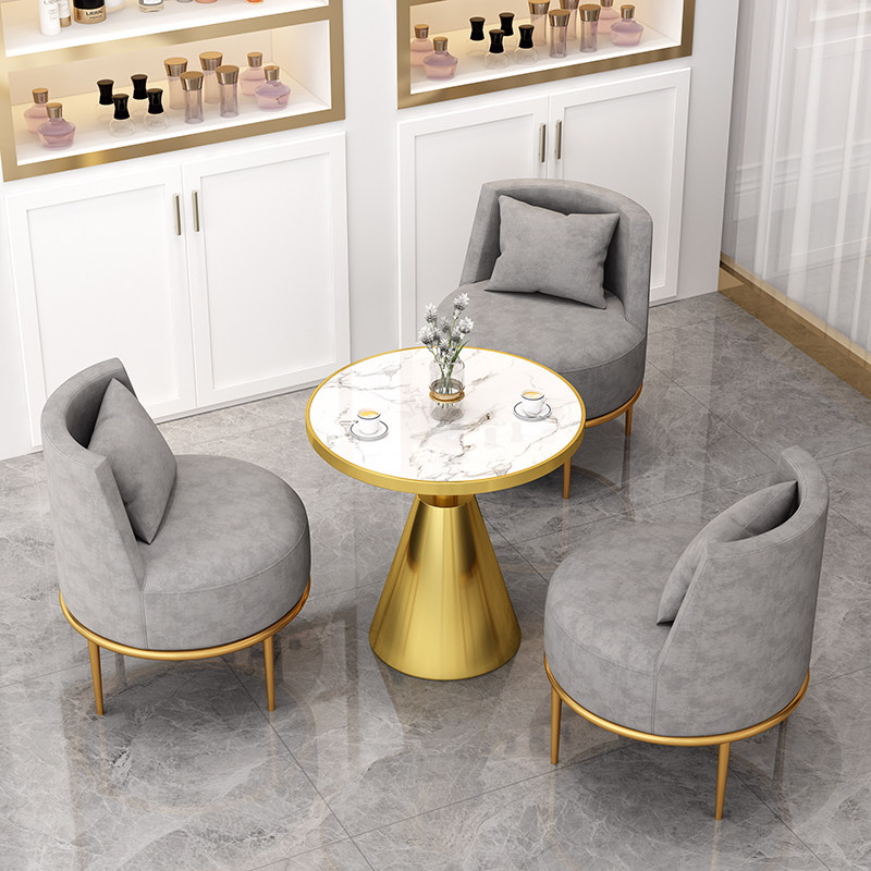 Office hotel photo studio sofa VIP reception room modern minimalist beauty salon apartment balcony sofa table and chair combination