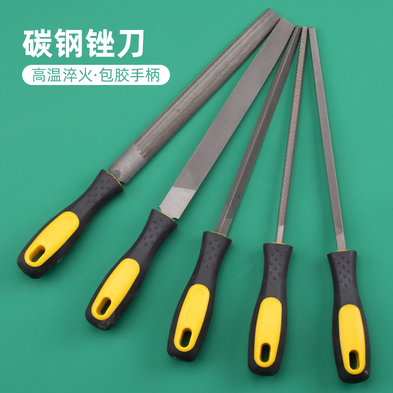 Triangle File 6 inch 8 inch 10 inch 12 inch medium - teeth triangle file flat file filing tool