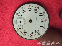 Foreign disk machinery antique veteran Watch Movement second-hand old pocket watch dismantling old movement accessories transfer processing