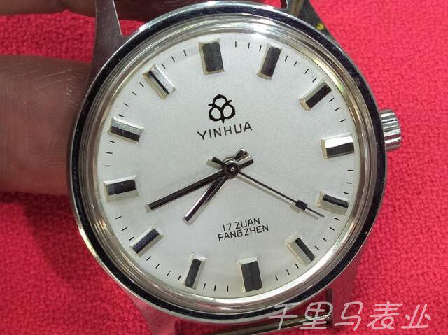 Good products Old Shanghai Silver Flower Machinery Manual Male Second-hand Domestic Good Goods Hand Watches Preferential Price Clear Goods Transfer Sale