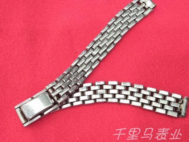 Used old watchband 10 mm metal steel watch accessories early old watchband clearance preferential transfer processing