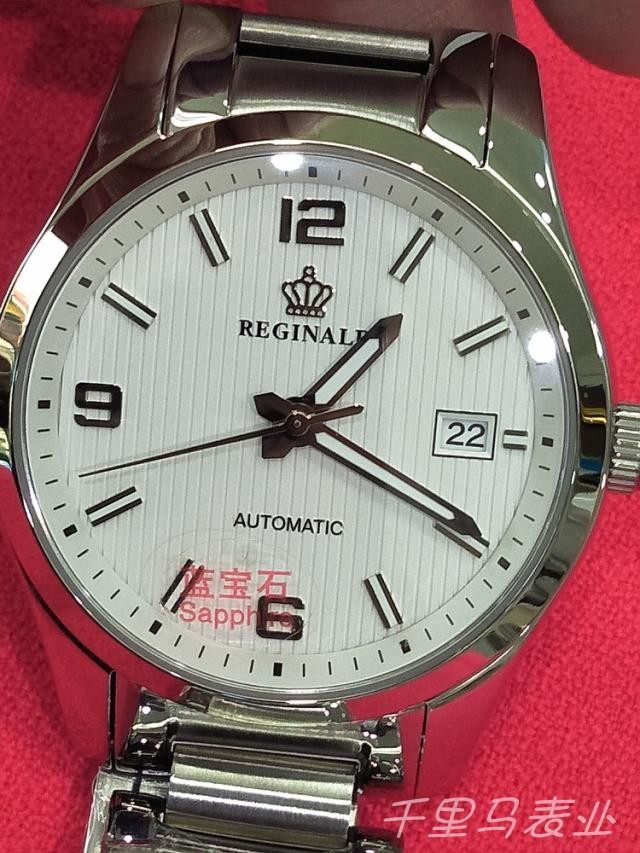 Stock Hong Kong Crown Machinery Fully Automatic Men's Brand New All Steel Sapphire Japan Original Movement Watch Clearance