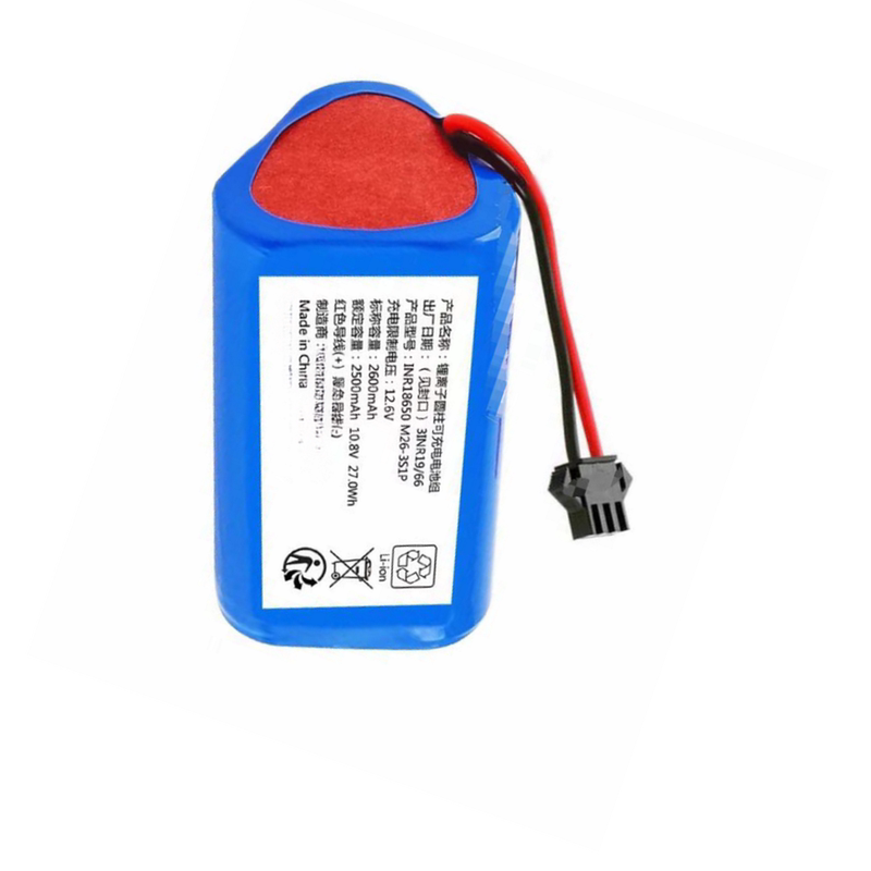 Inr18650 M26-3S1P 2500Mah 10.8V 27.0Wh Li-Ion Battery Pack