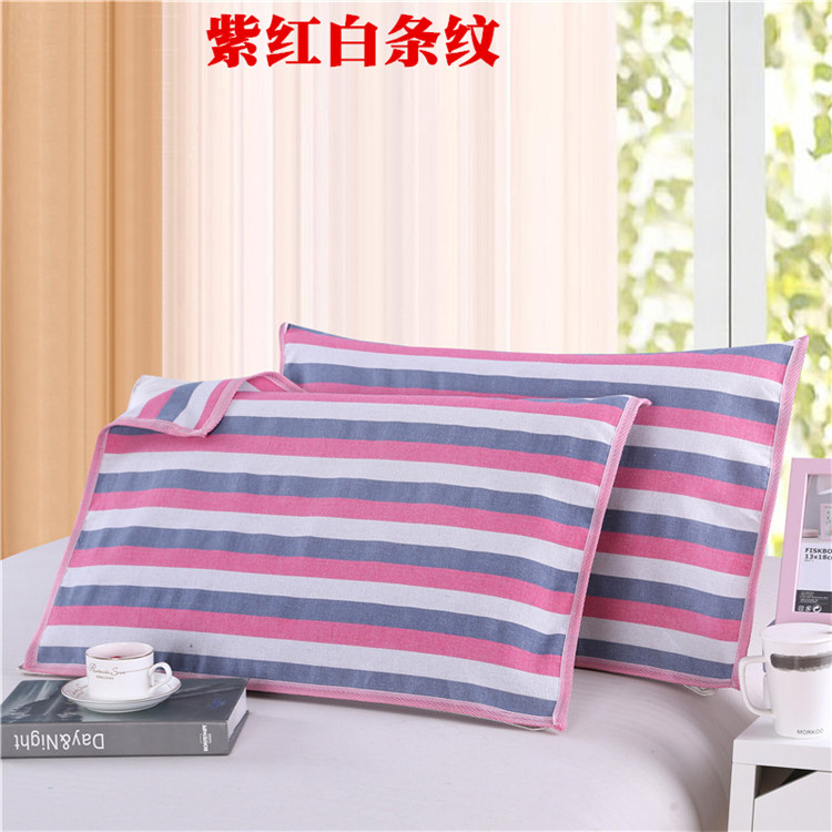 Tinh khiết bông dày lớn dành cho người lớn sinh viên cao cấp cotton cũ vải thô gối khăn cặp giải phóng mặt bằng bán đặc biệt