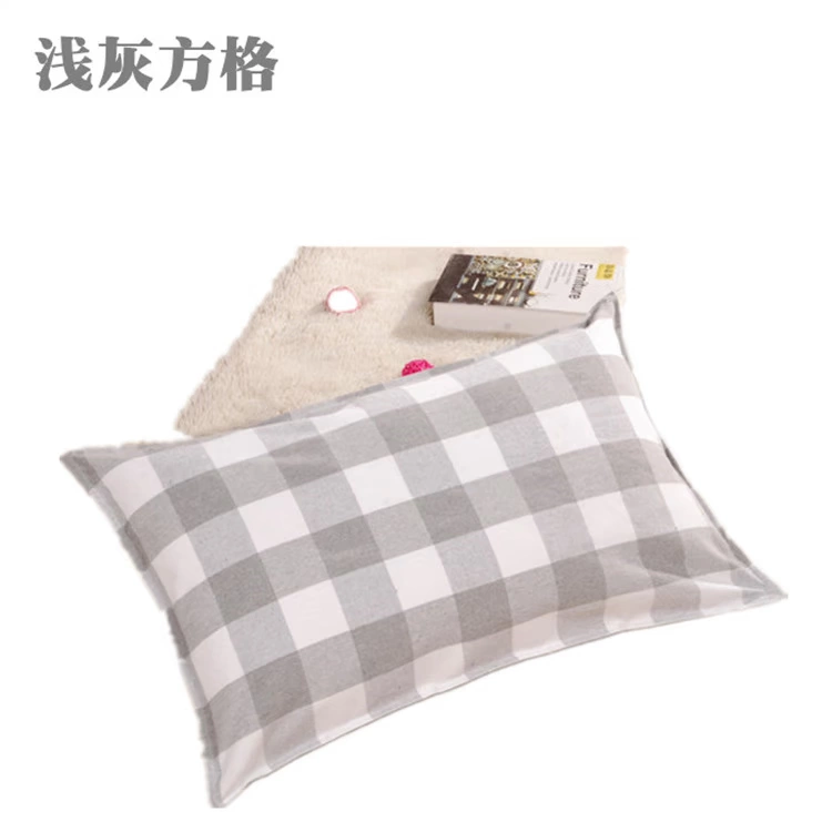 Vải thô cũ lớn dành cho người lớn gối sinh viên mùa hè bằng vải bông đơn gối ôm hơi