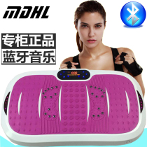  mdhl Maddie Harley music full body fat rejection machine Shaking slimming machine Lazy vibration weight loss mini reformer