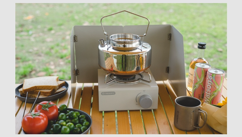 bếp than cắm trại Lửa phong núi bóng cassette bếp ngoài trời di động cắm trại nước nồi hơi bánh mì bếp thẻ từ bếp ngoài trời bếp gas bếp nướng camping bếp củi du lịch