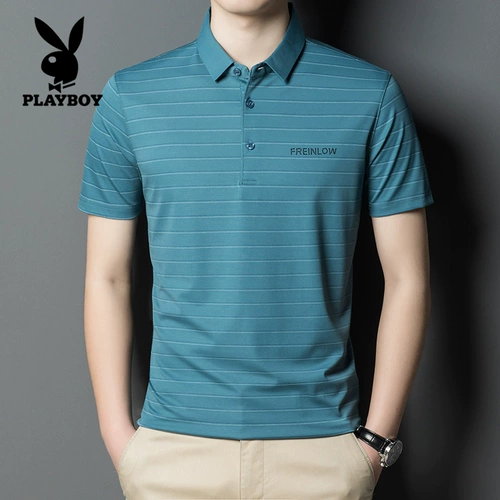 Playboy, футболка с коротким рукавом, шелковая рубашка, футболка polo, оверсайз