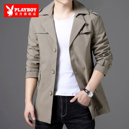 Playboy, осенний плащ, куртка, изысканный стиль