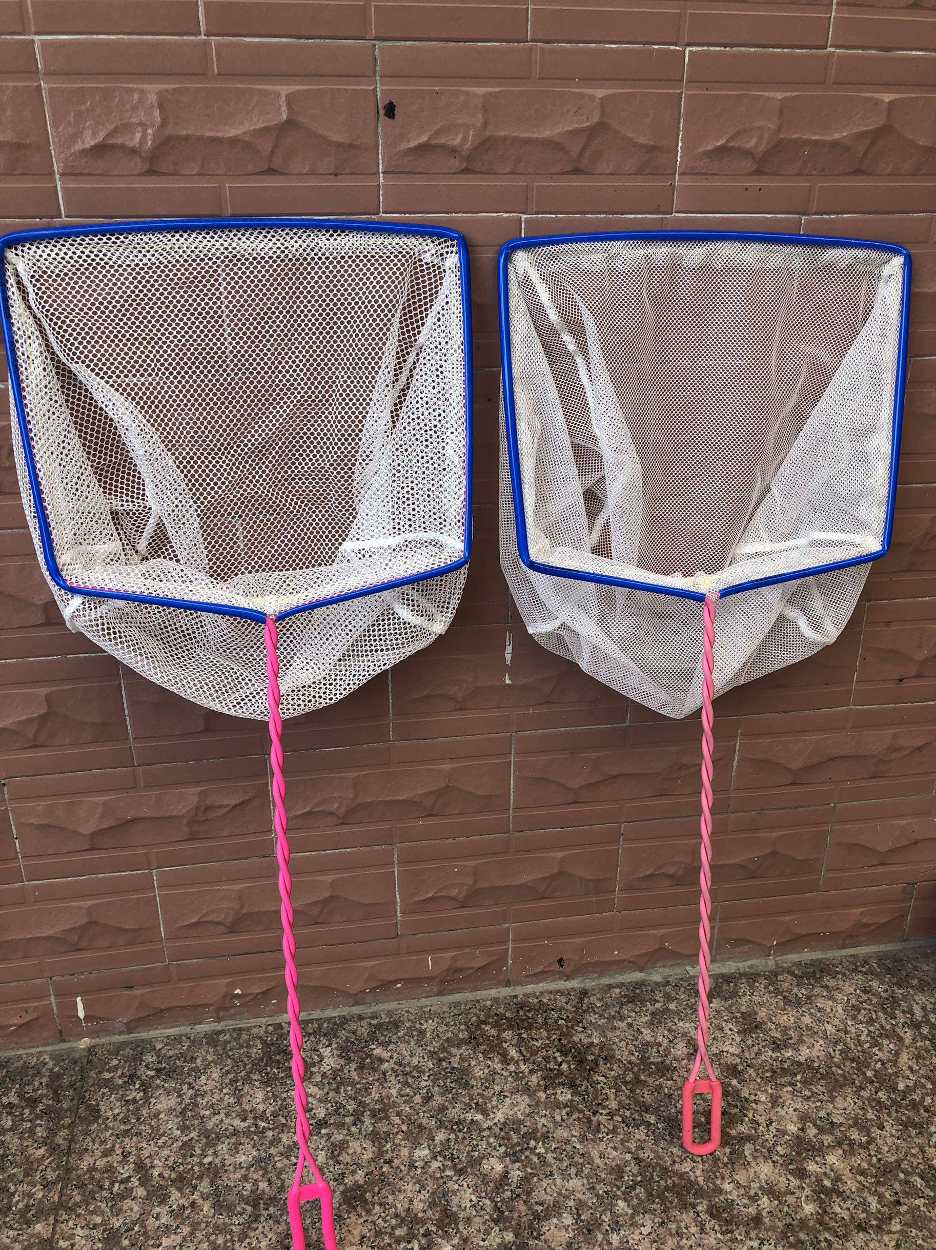 Fish tank fish fishing fishing net bag round square mini hand copy fish net goldfish tropical fish size fishing hand copy net