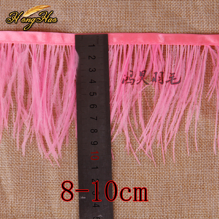 8-10厘米鸵鸟毛布边装饰辅料适合哪些应用场景？2025年的时尚舞台新趋势了解一下~