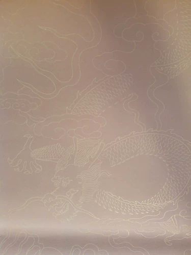 [Ручная работа четырех -футов имитация золотого облака Dragon Tu Fan Ji Ji]