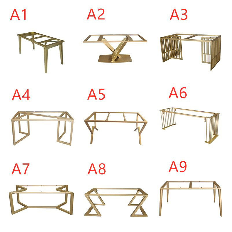 Iron Art Table Legs Table Legs Bracket Metal Desk Large Plate Table Legs Tea Table Rock Plate Marble Table Legs Shelf