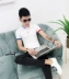 Áo thun nam tay ngắn mùa hè 2018 ve áo mới phiên bản Hàn Quốc tự phối màu xu hướng áo polo nam giản dị áo phông polo nam Polo