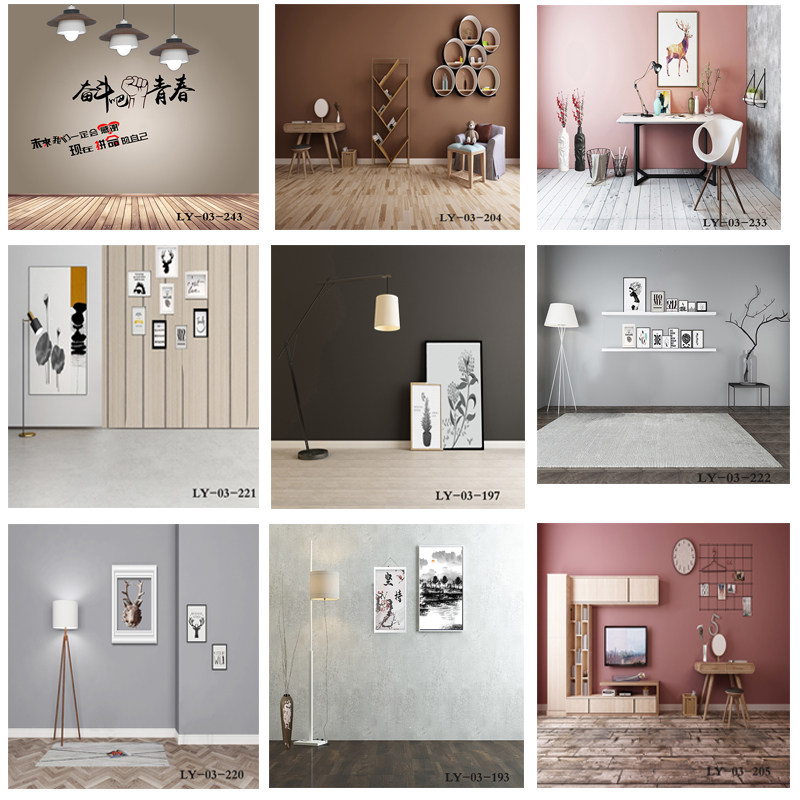 Live background cloth Decorative Mesh Red Straight Podcast Room 3d Solid Female Anchor Indoor Fast Hand Photo Background Wall Background Cloth