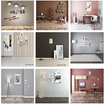 Live background cloth Decorative Mesh Red Straight Podcast Room 3d Solid Female Anchor Indoor Fast Hand Photo Background Wall Background Cloth