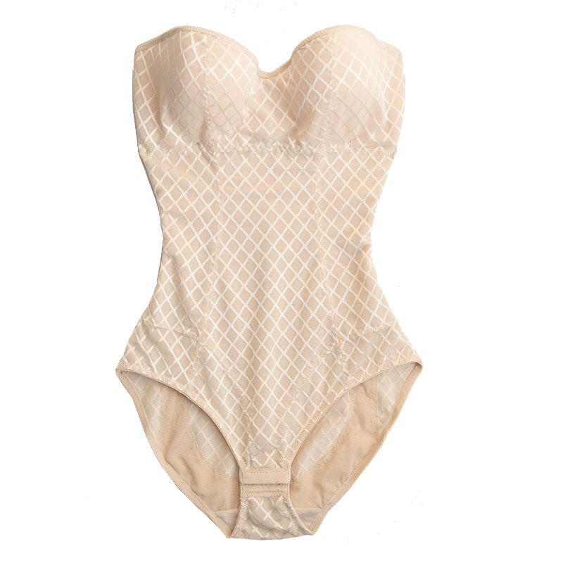 Wedding Shapewear, Non-Slip, Backless, One-Piece Corset, Waist-Cinching, Tummy-Tucking, Slim-Fitting, Tube Top, Summer Thin Dress, Underwear, Base Layer