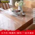 Bảng vải không thấm nước dùng một lần chống dầu chống nóng vải thủy tinh mờ mềm miếng đệm nhựa PVC bàn mat mat bảng - Khăn trải bàn