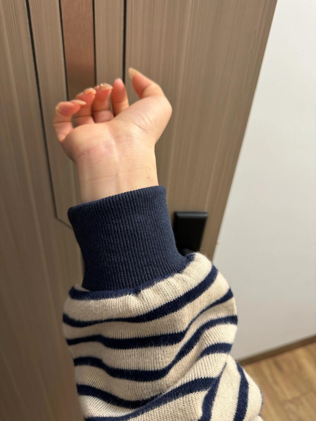 美式oversize条纹圆领卫衣女春秋2025新款爆款宽松独特超好看上衣