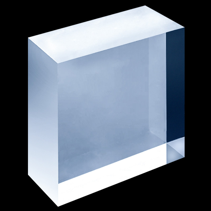 Courtyard Sea Acrylic Plate Transparent customized brick processing plastic plate Organic Glass Plate Table Leg Table Leg 50mm thick