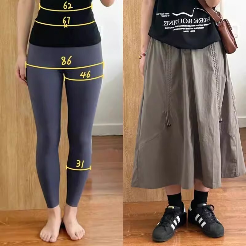Yuan Yuan Boutique Wardrobe's New American-Style Workwear Skirt for Spring and Summer, Pear-Shaped Body, Casual, Hip-Covering, Slimming A-Line Skirt