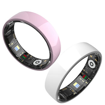2025 new smart ring heart rate blood oxygen sleep health monitoring sports bluetooth waterproof ceramic unisex