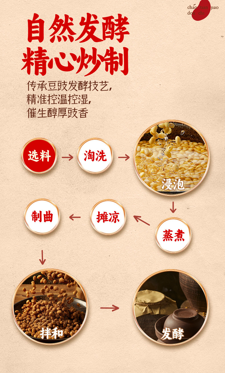安享好物 安享B级豆豉酱-吉香居朝天椒豆豉 企标 
