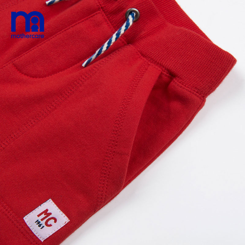 bé trai Mothercare Anh quần dệt kim bé quần áo bé trai quần strappy giản dị.