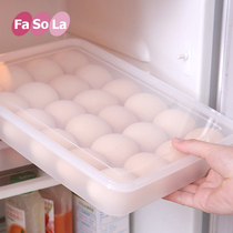 Japanese Kitchen Eggs Refreshing box Sub-grade Food Grade Egg Totfridge Egg storage box Large capacity Freebox