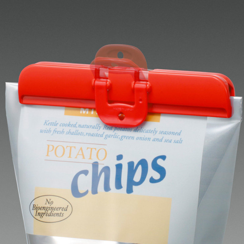 Japan KM large 16cm reverse tail clip bag food sealing clip sealing clip food preservation clip 2 packs