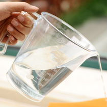 Japan imports inomata kitchen plastic with scale metering cup 1000ML scale cup water cup soy milk cup 1L