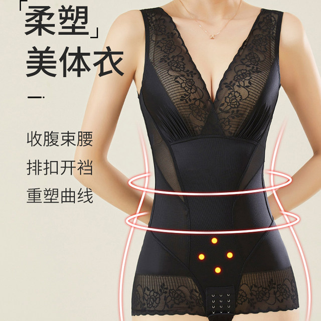 Tingmei Niya postpartum body shaping underwear one-piece tummy control women's girdle thin corset waist ຍົກ hips and tummy