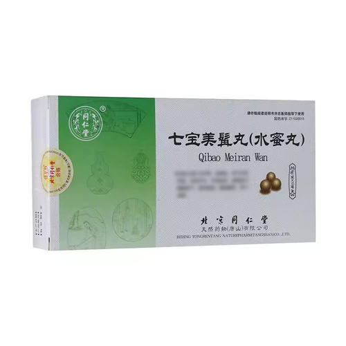 Таблетки для бороды Tongrentang Qibao 6 г * 10 пакетов