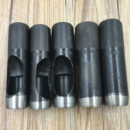 Немецкая стальная лента Punching Punching The Leather Porer круглый удар Zongzi Protective Pad 20 моделей