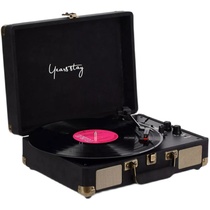 Phonograph retro-antique living room European-style black film record Old film record Cycle Octopole Bluetooth speaker