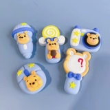 Подарочная коробка, детский комплект ручной работы, с медвежатами, подарок на день рождения